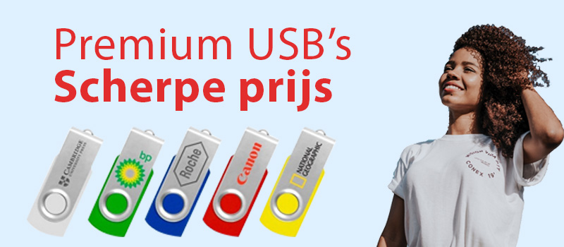 USB Sticks voor jouw Bedrijf bestellen