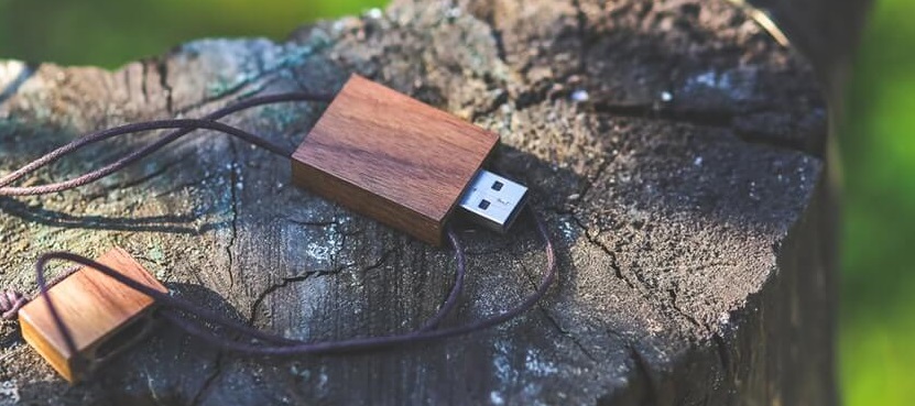 Houten USB Sticks met logo bedrukken